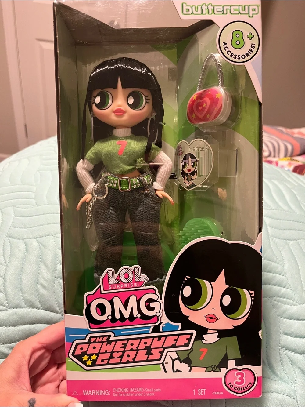 L.O.L. Surprise! OMG Buttercup Doll - Green, Black, Pink Accents